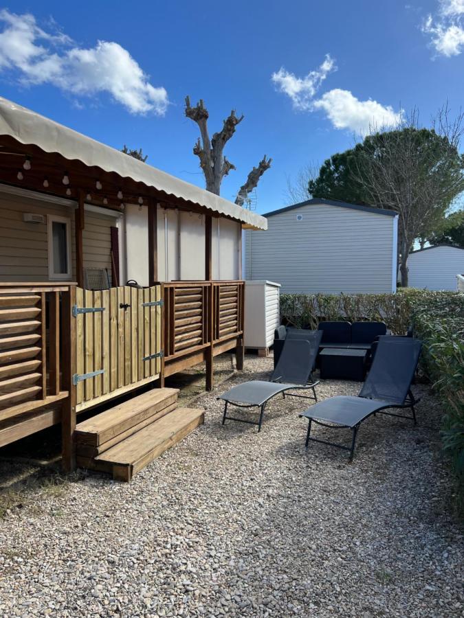 Mobilhome La Carabasse Vias Plage Dış mekan fotoğraf