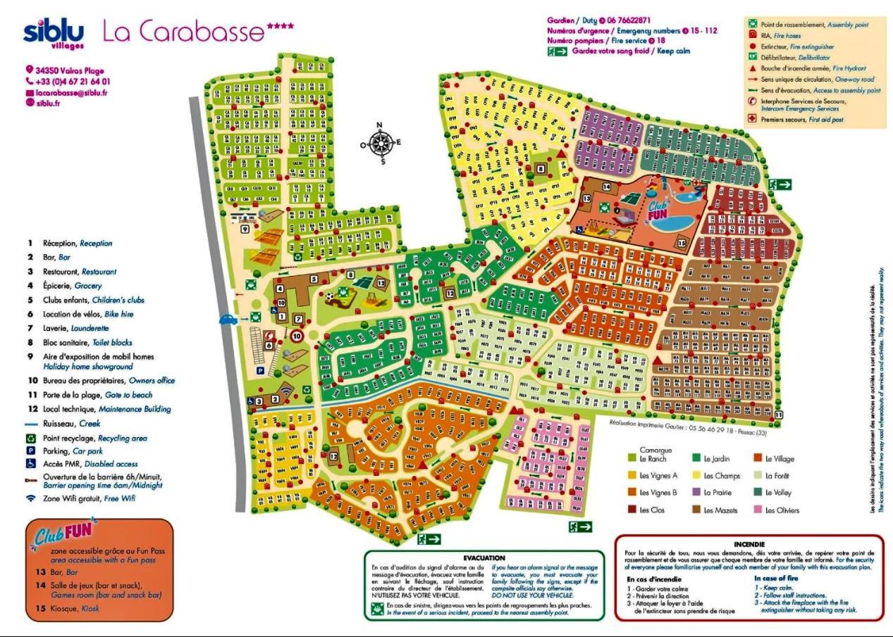 Mobilhome La Carabasse Vias Plage Dış mekan fotoğraf