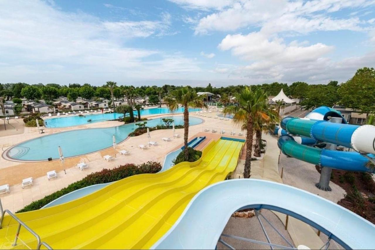 Mobilhome La Carabasse Vias Plage Dış mekan fotoğraf