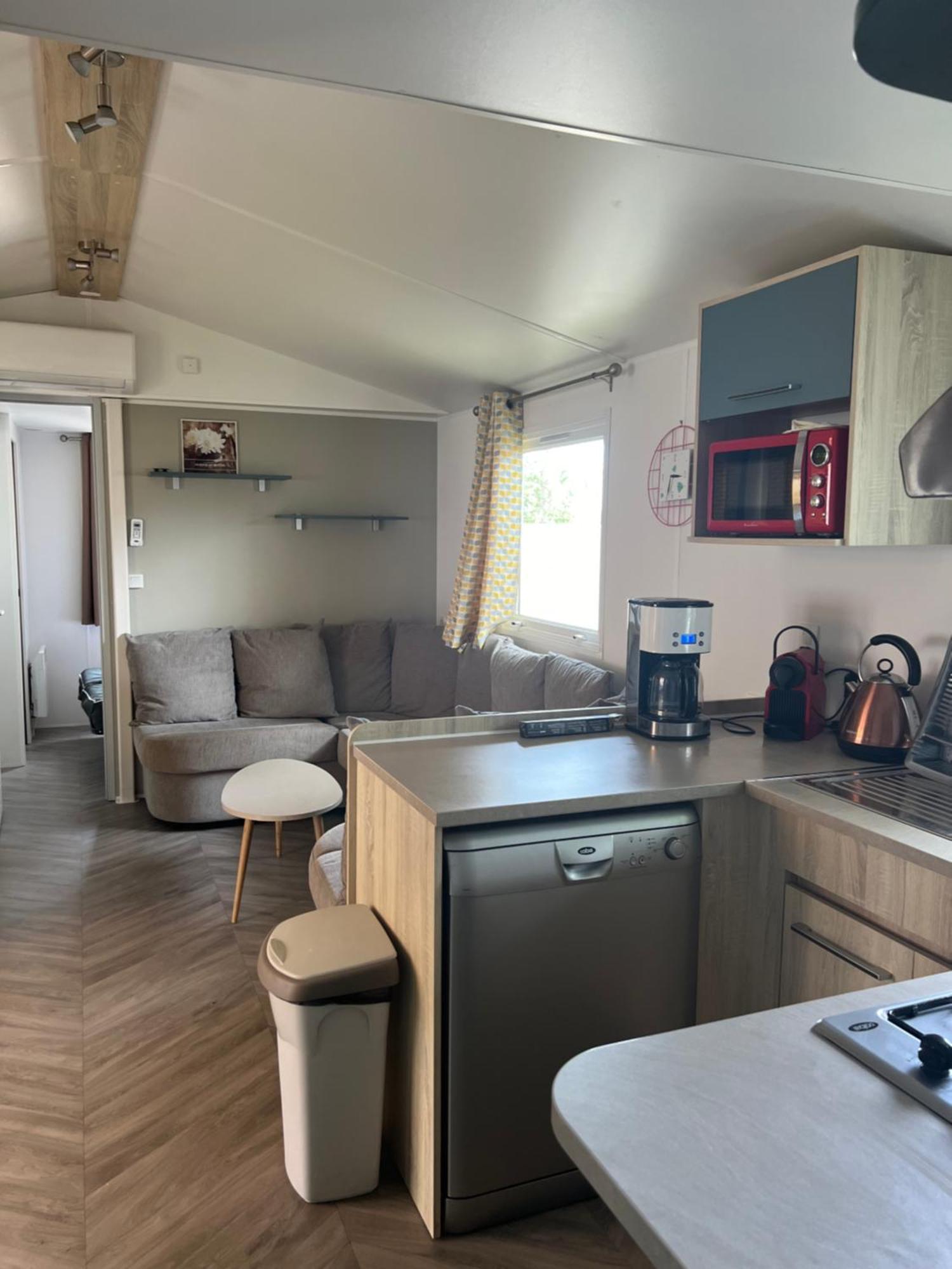 Mobilhome La Carabasse Vias Plage Dış mekan fotoğraf